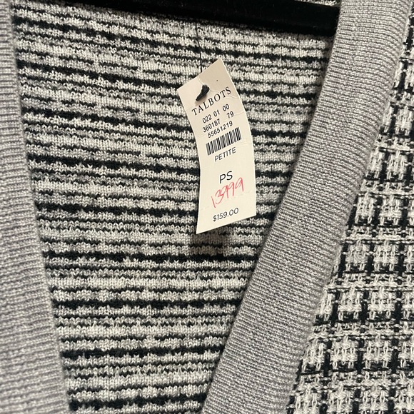 Talbots merino wool cardigan NWT - Picture 4 of 8